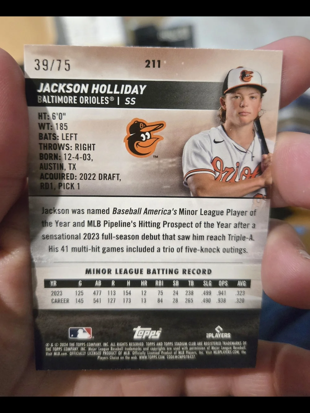 Topps rookie trading